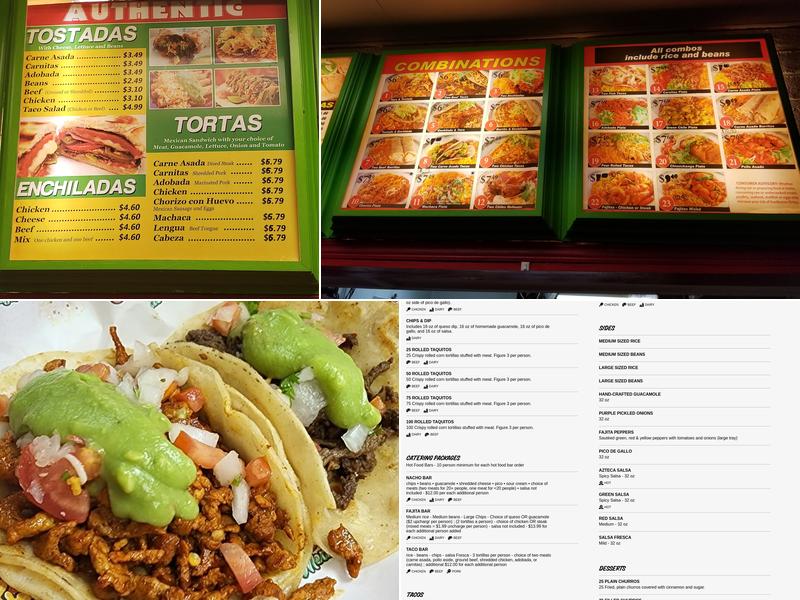 Abelardo's Mexican Fresh Menu