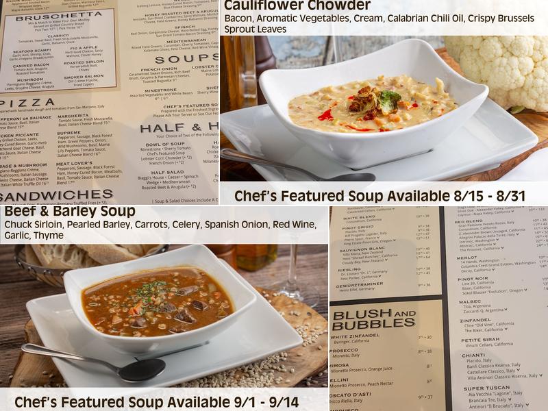 Biaggi's Ristorante Italiano Menu