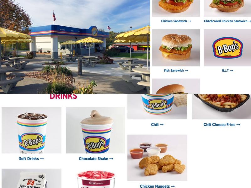 B-Bop's Menu
