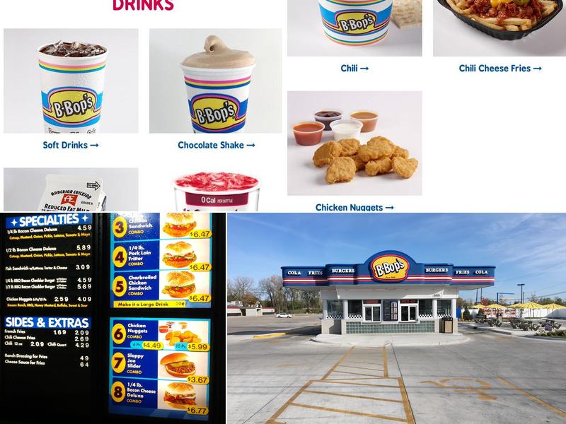 B-Bop's Menu