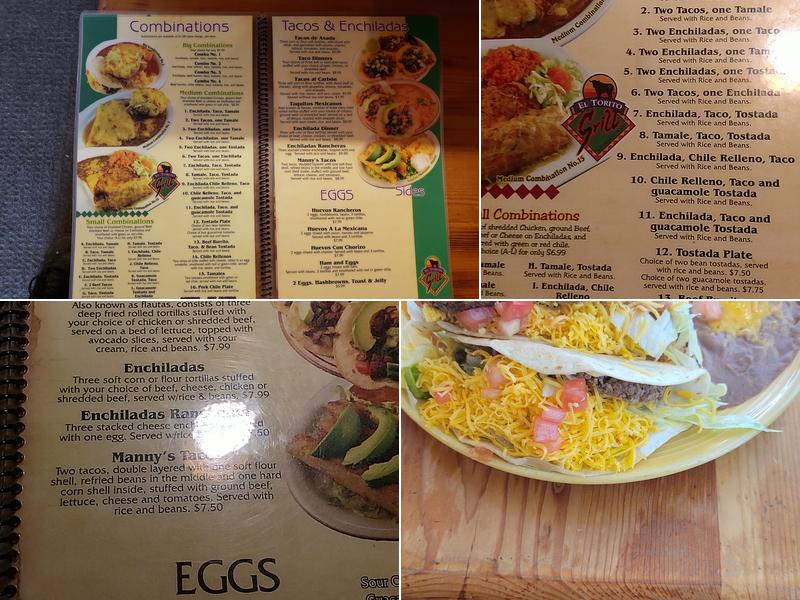 El Torito Grill Menu