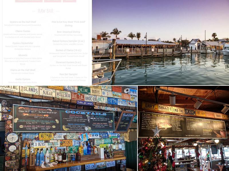 Half Shell Raw Bar Menu