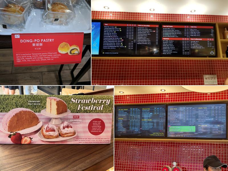 85C Bakery Cafe - National City Menu