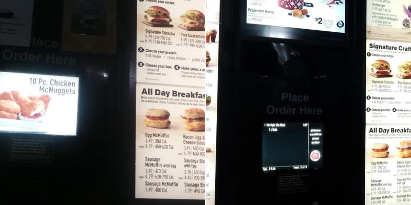 McDonald's Menu