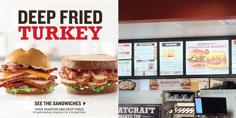 Arby's Menu