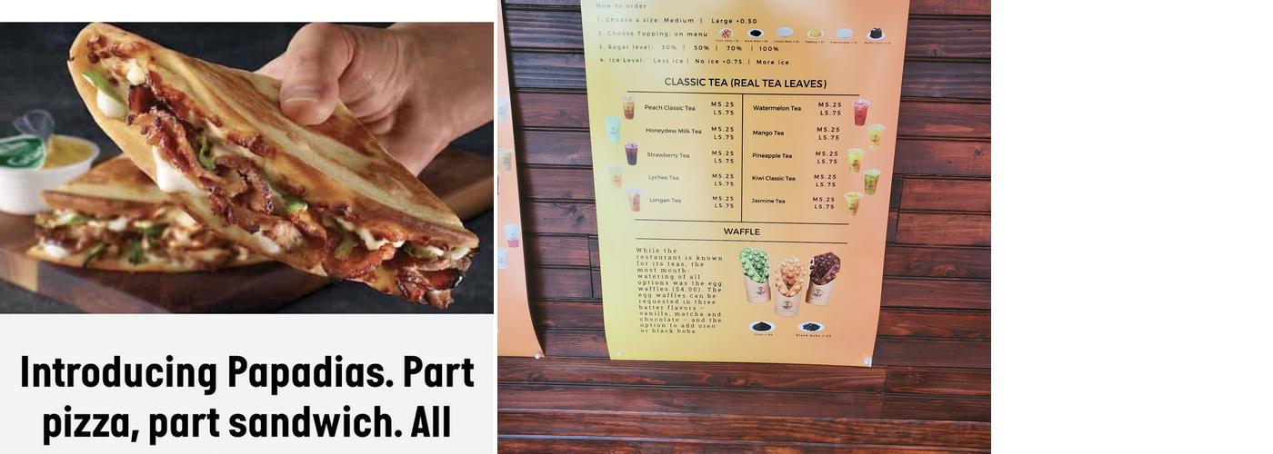 Papa Johns Pizza Menu