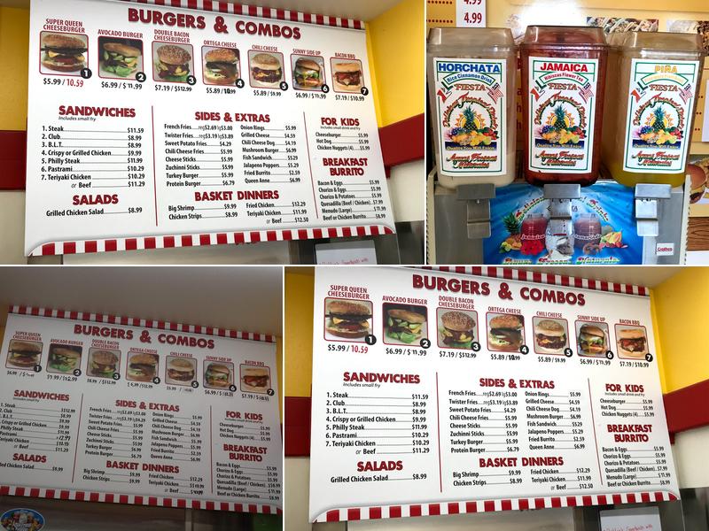 Burger Queen Menu