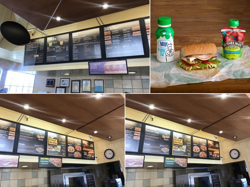 Subway Menu