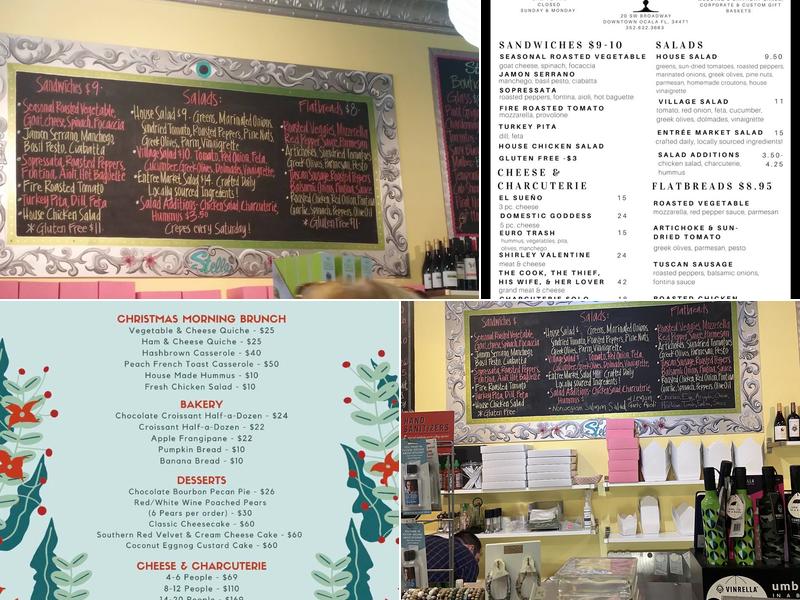 Stella's Modern Pantry Menu