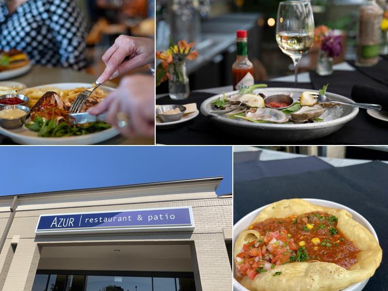 AZUR restaurant and patio