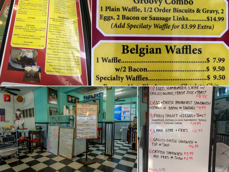 Sabina's Diner & Ice Cream Shop Menu
