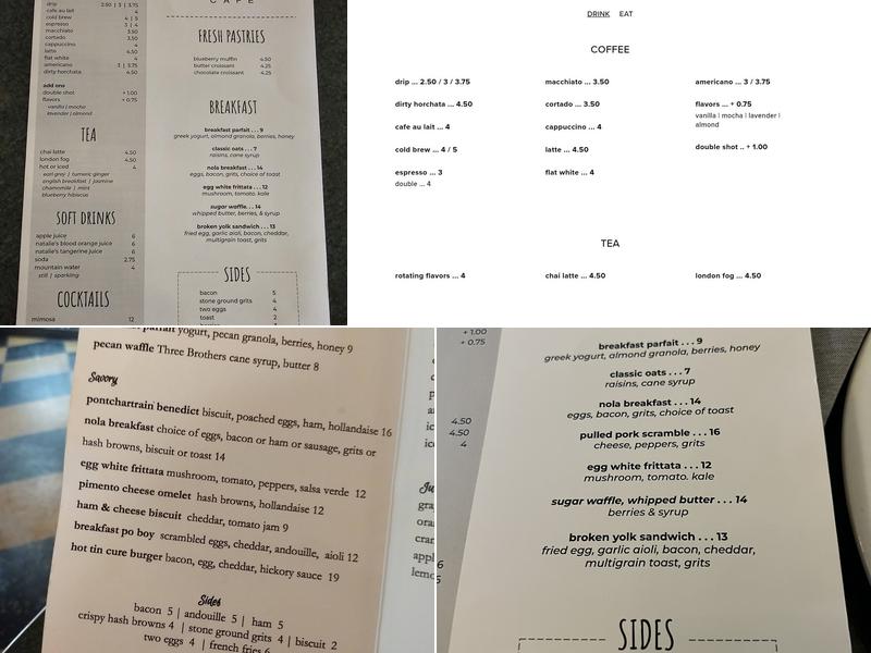 Silver Whistle Café Menu