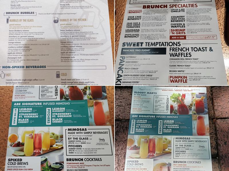 Another Broken Egg Cafe Menu