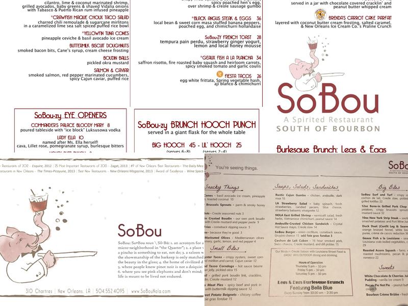 SoBou Menu
