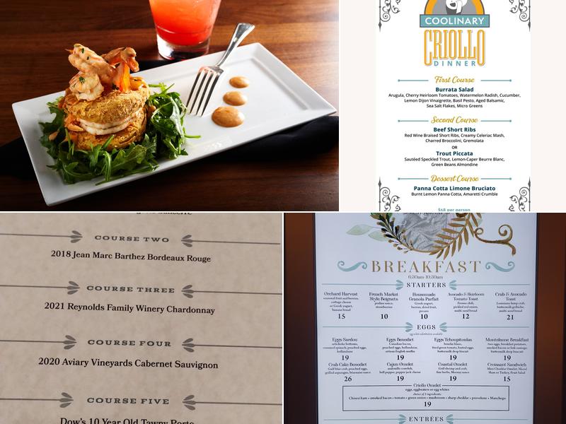 Criollo Restaurant Menu