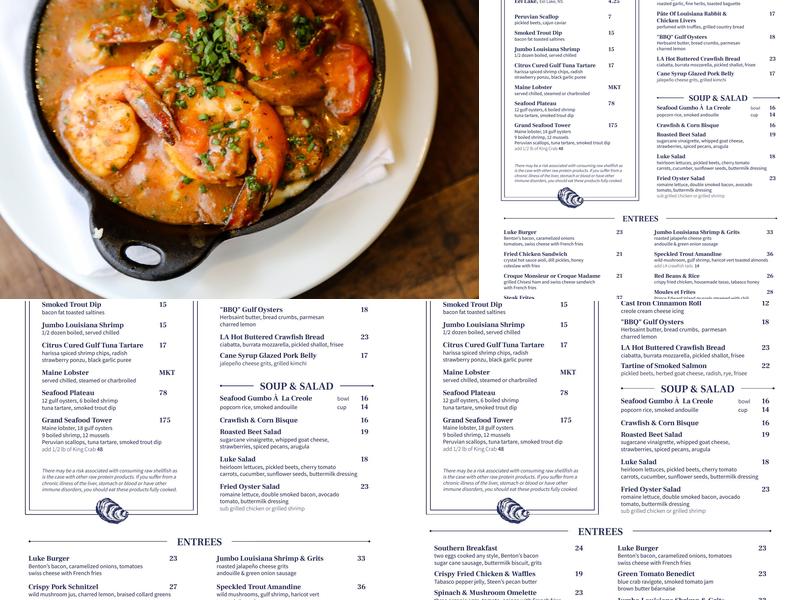 Luke Menu
