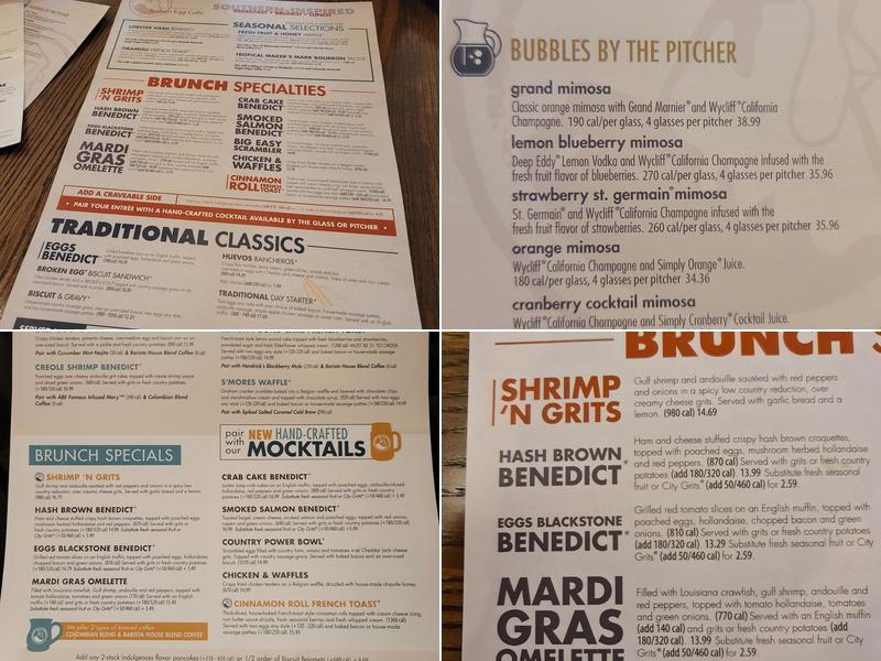 Another Broken Egg Cafe Menu