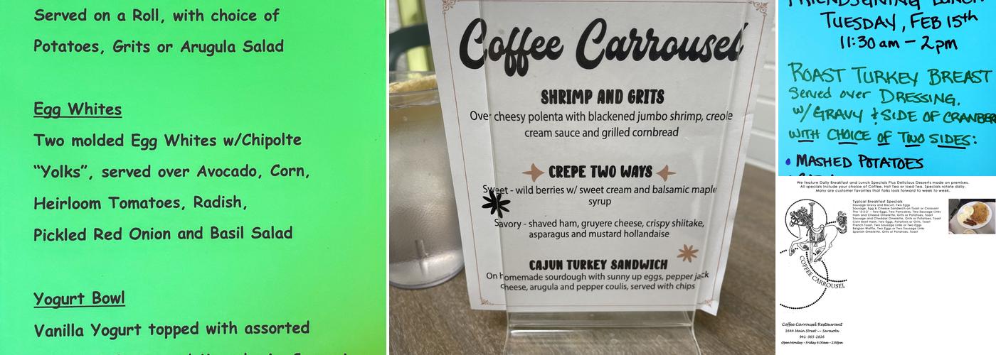 Carrousel Menu