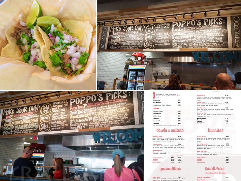 Poppo's Taqueria - Lockwood Commons Menu