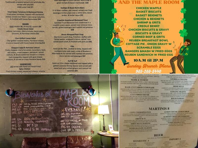 Restaurant Cote Menu