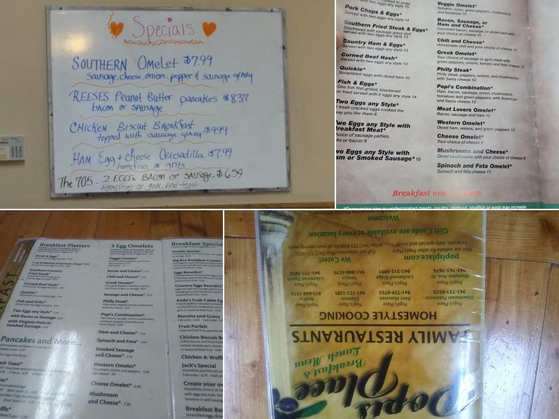 Popis Place Menu