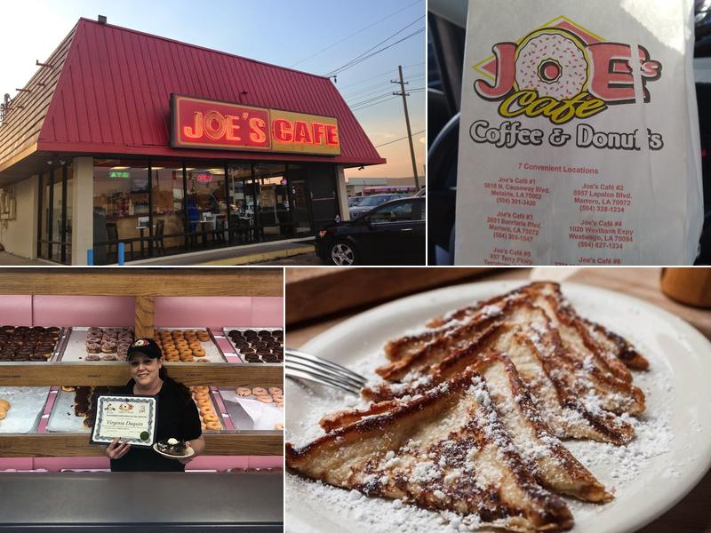 Joe's Cafe & Donuts & King Cakes 3616 N Causeway Blvd, Metairie
