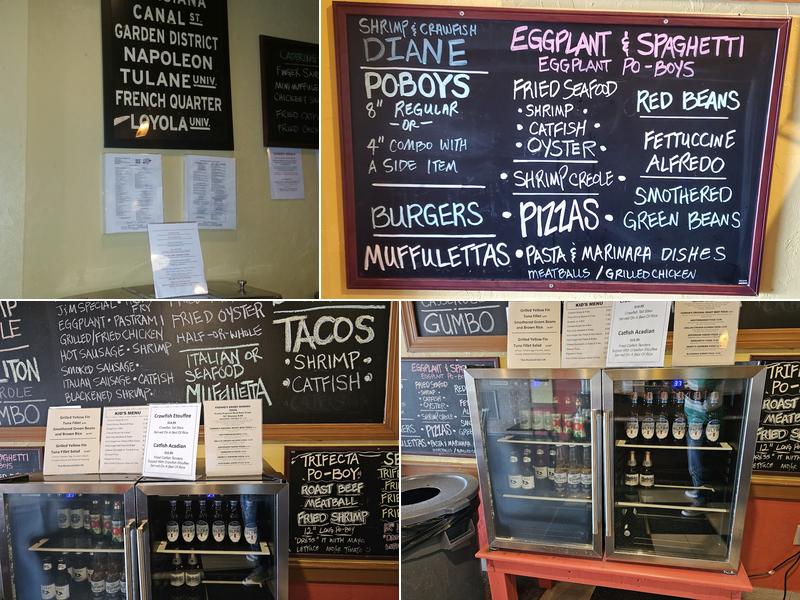 Parran's Po-Boys & Restaurant Menu