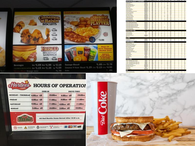 Hardee’s Menu