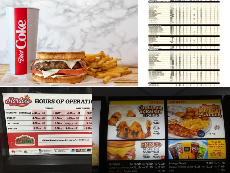 Hardee’s Menu