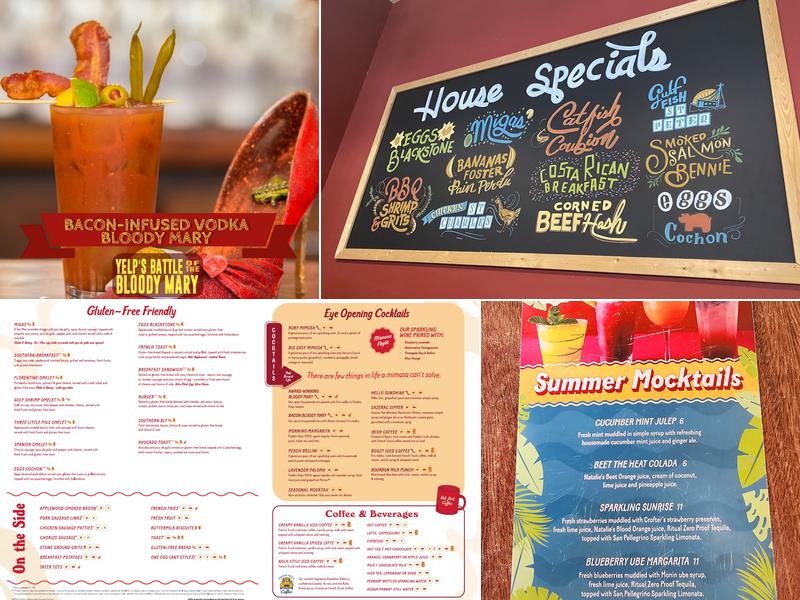 Ruby Slipper Menu