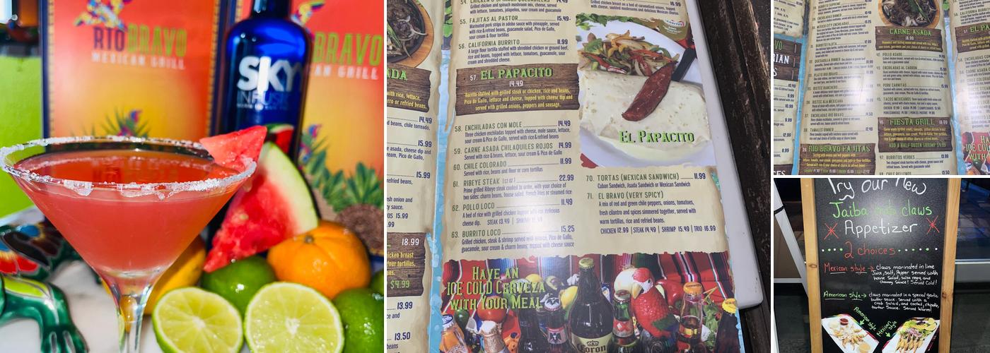 Rio Bravo Menu