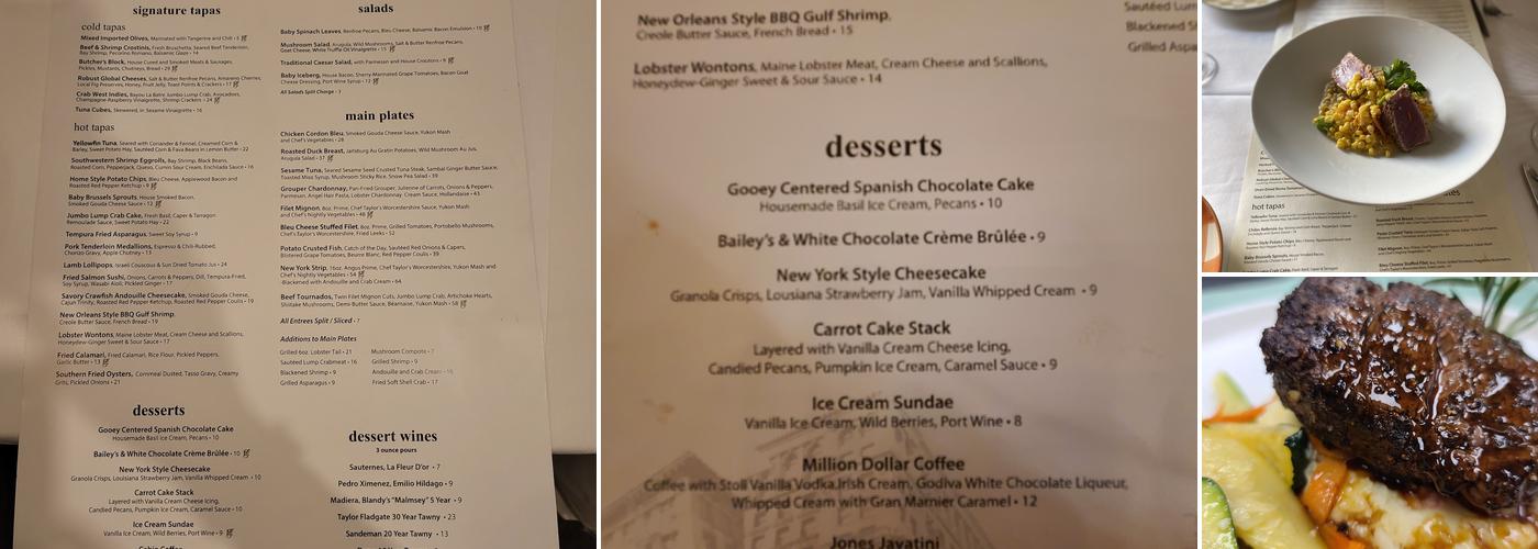 Global Grill Menu