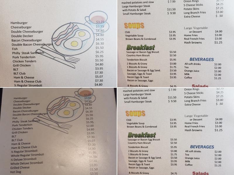 Michael's Restaurant Menu