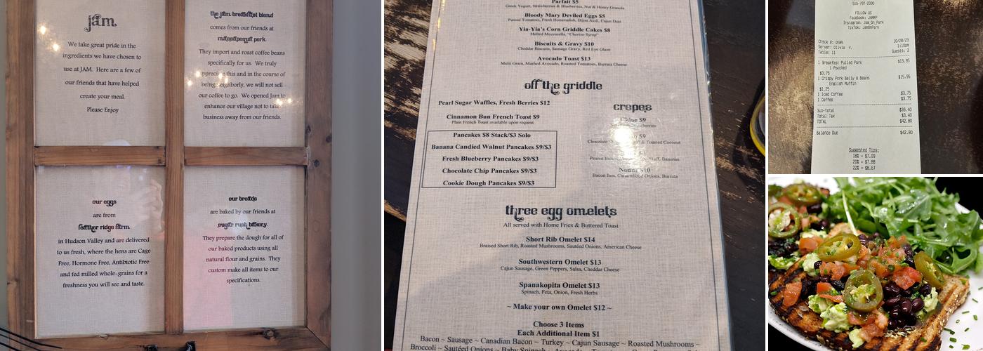 Jam Menu