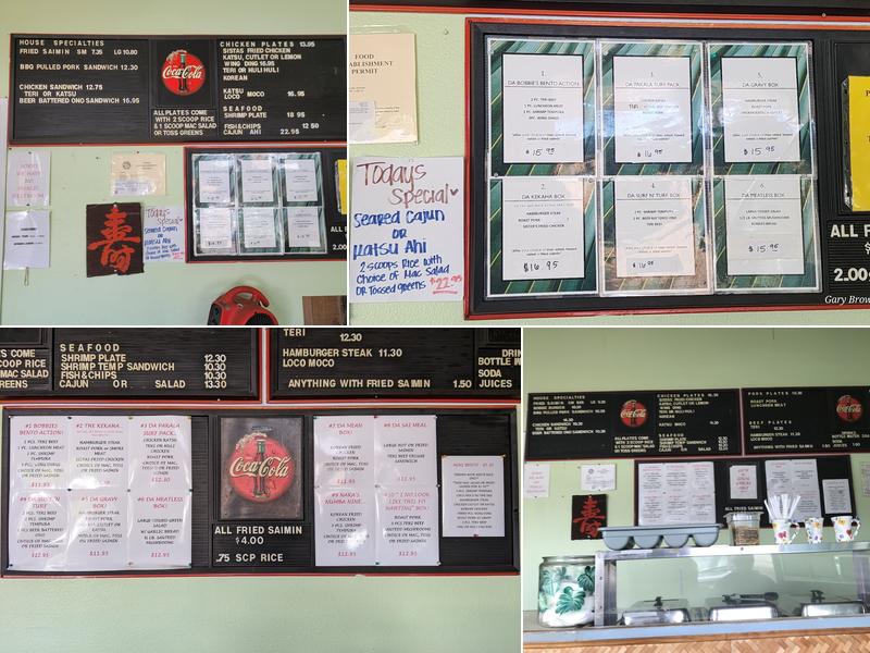 Bobbie's Restaurant Menu