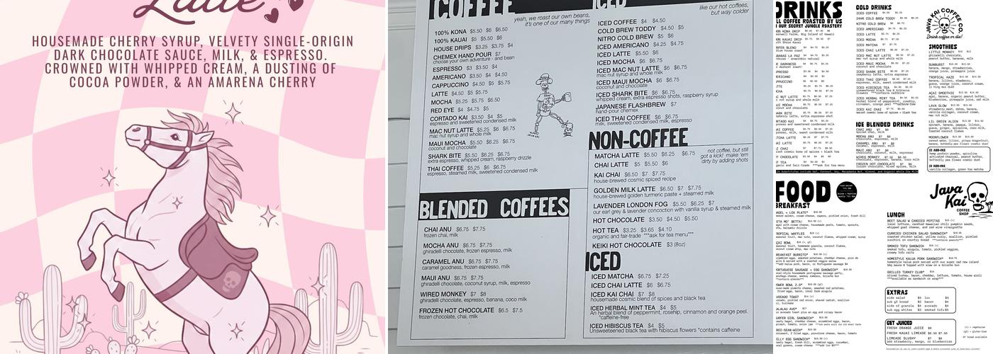 Java Kai Menu