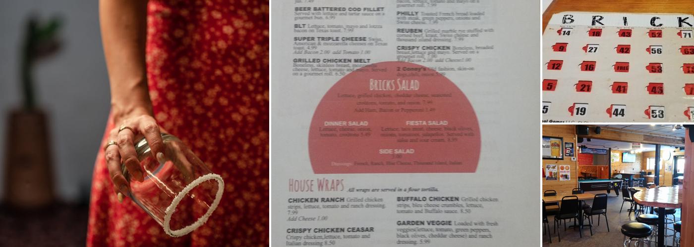 Bricks Wrenshall Pub Menu