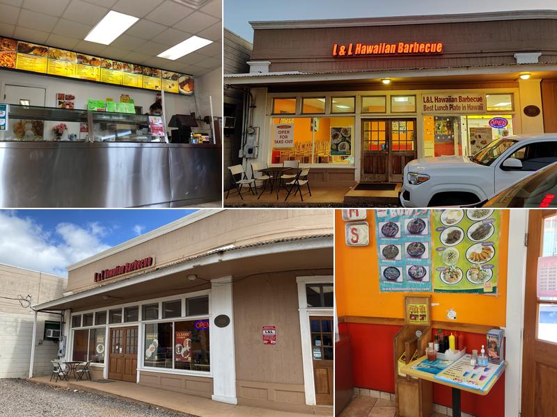 L & L Hawaiian Barbecue 4492 Moana Rd, Waimea