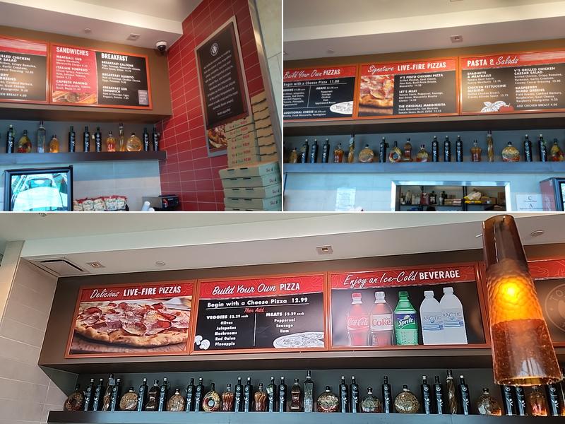 Tommy V's Pizzeria Menu