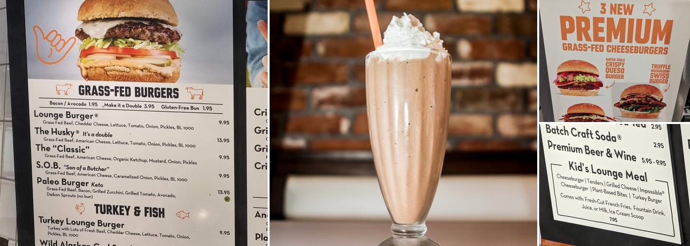 Burger Lounge Menu