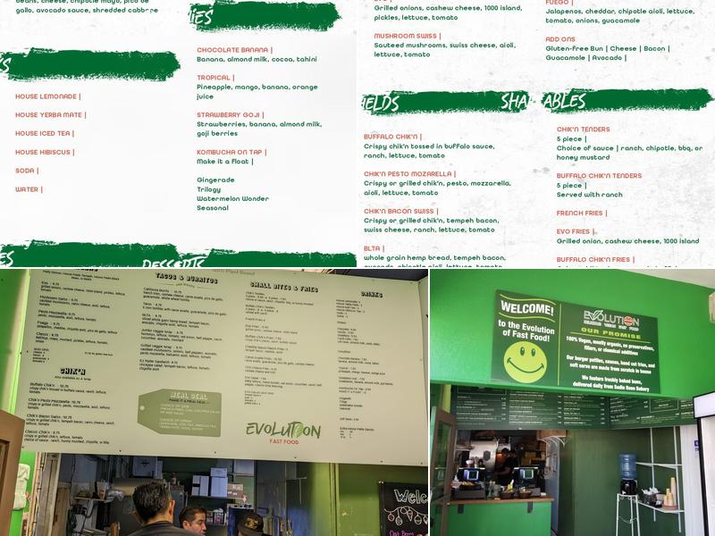 Evolution Menu