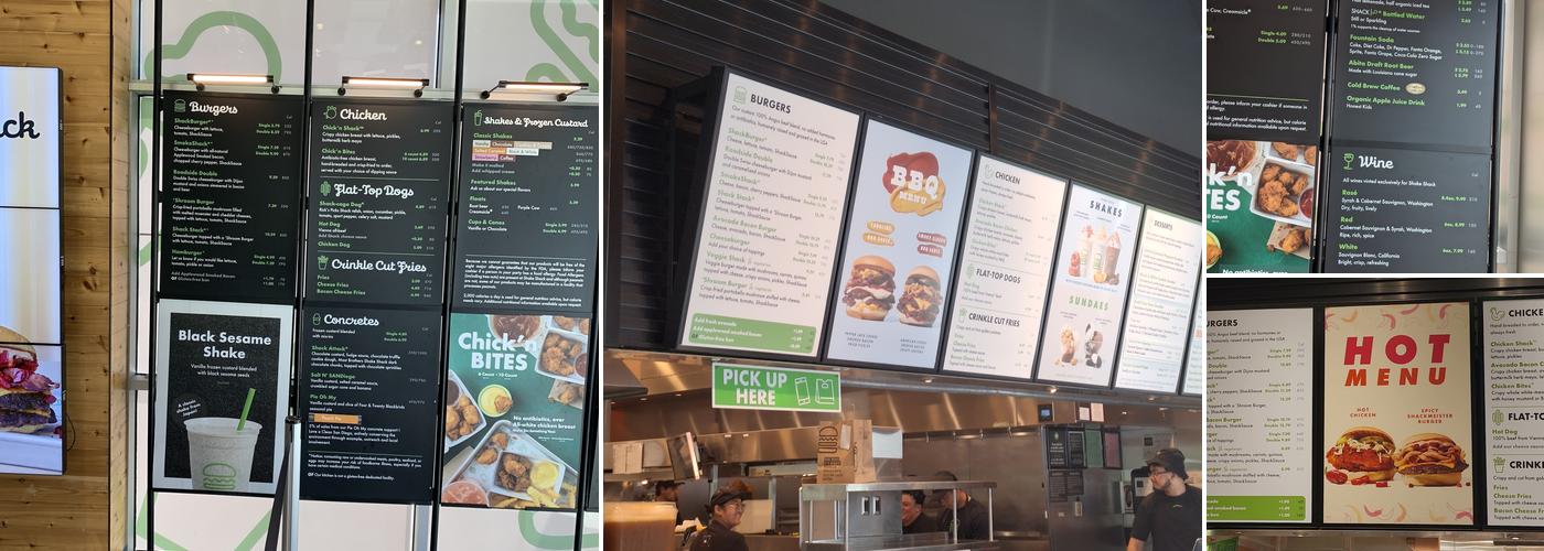 Shake Shack Mission Valley Menu
