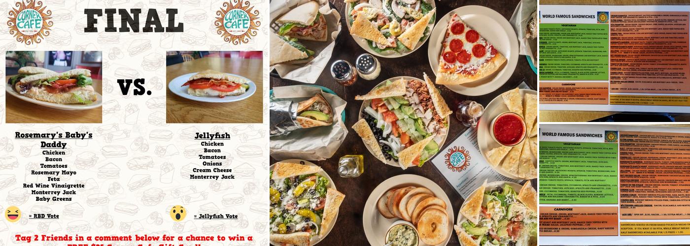 Corner Cafe Menu