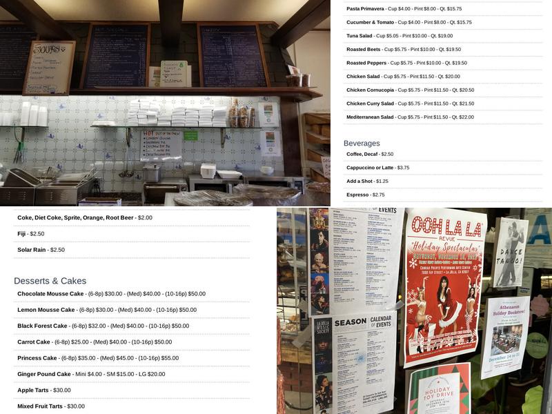 Girard Gourmet Menu