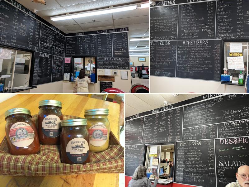 Wright Way BBQ & Wings Menu