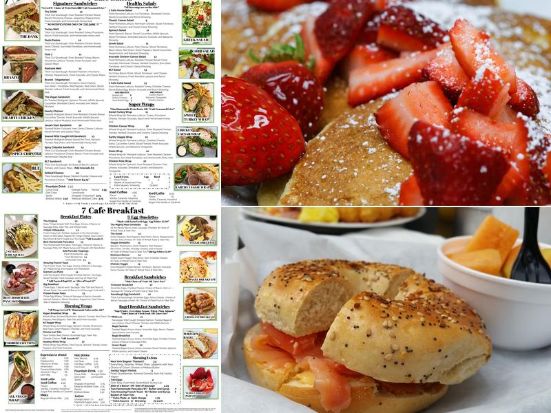7 Café Menu