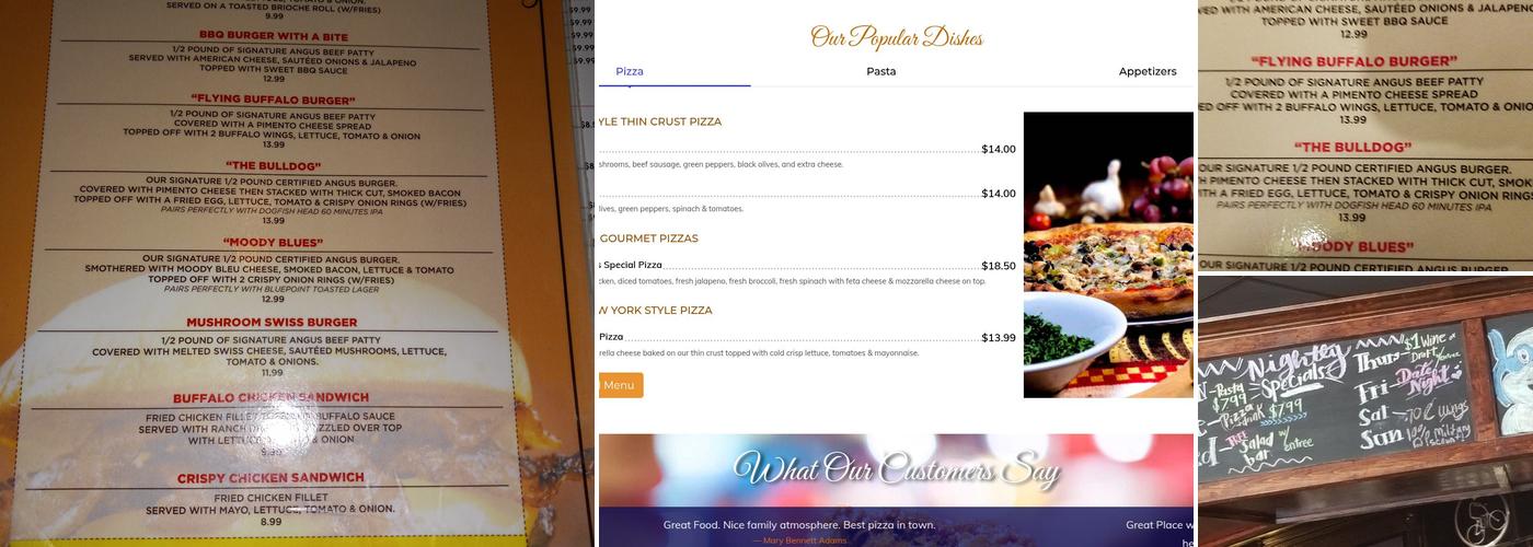 Ops Pizza Kitchen & Cafe Menu