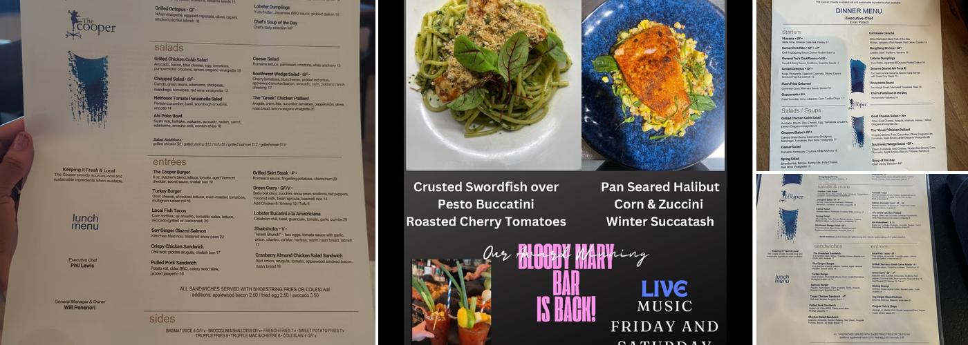 The Cooper Menu
