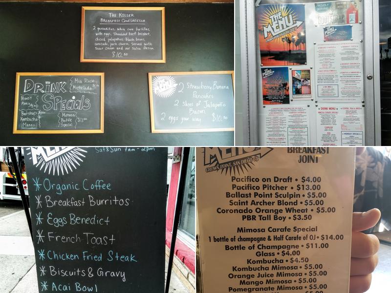 The Menu Restaurant Menu