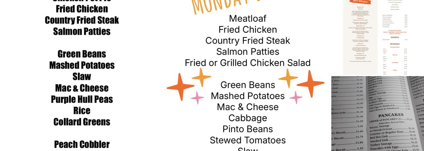 Mamie's Kitchen Biscuits Menu